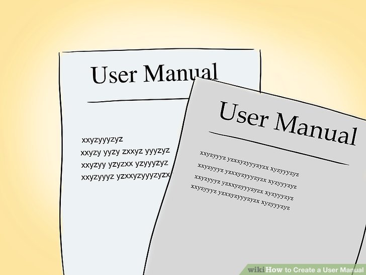 How To Make An Effective User Manual